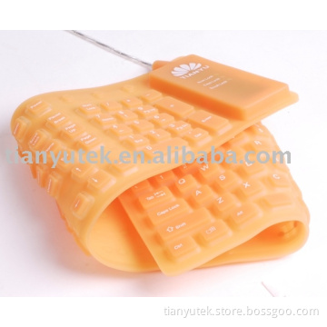 109-key silicone keyboard BRK8000 orange